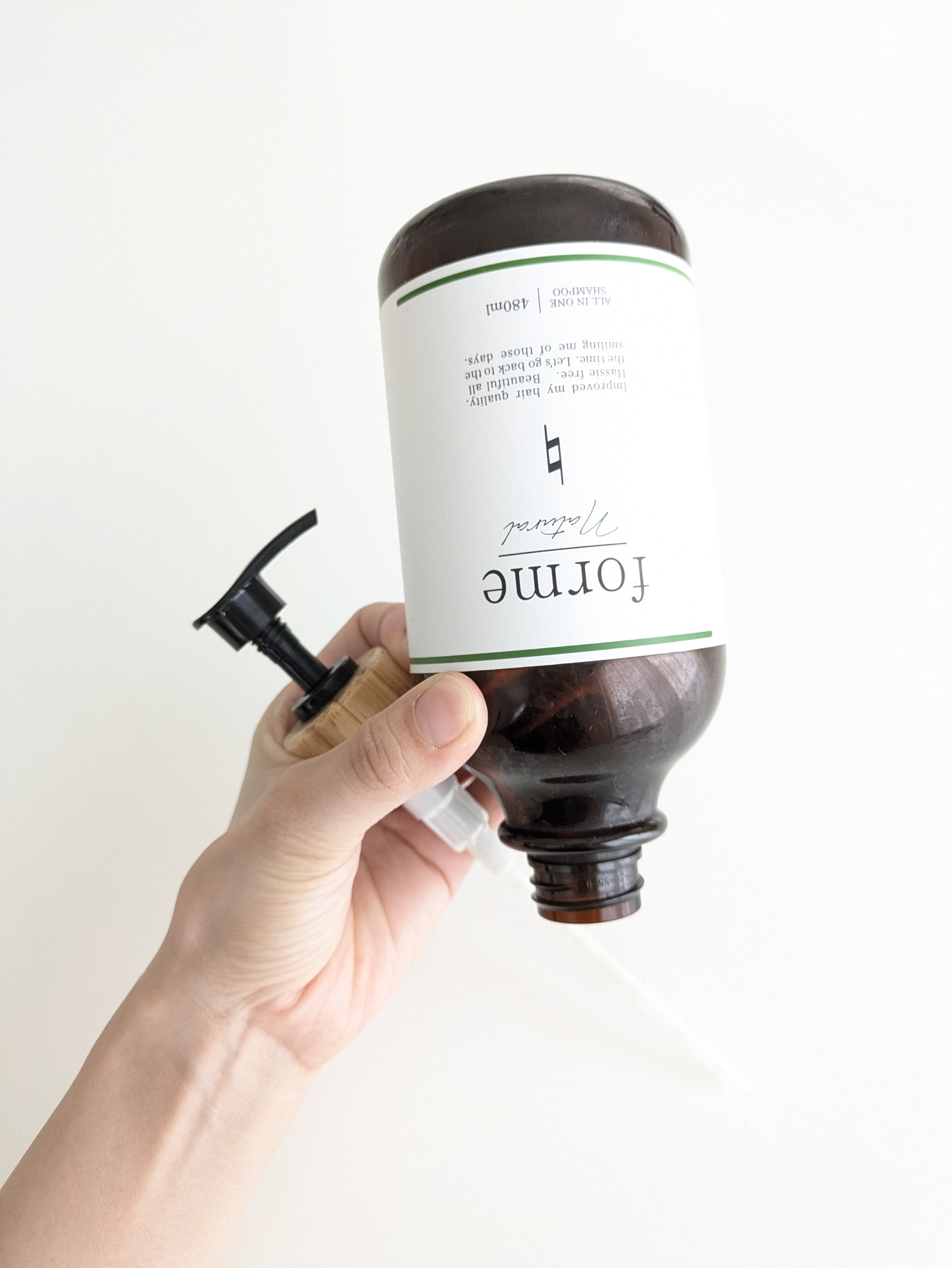 フォルムナチュラル リペアシャンプー モイスト/forme natural/市販シャンプーを使ったクチコミ（1枚目）