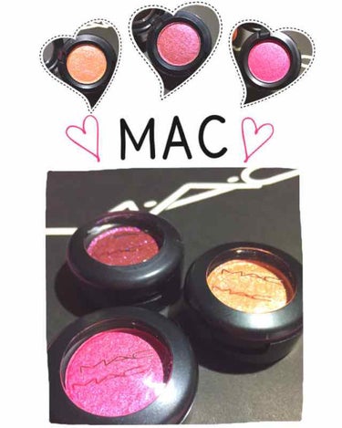 💗MAC💗

MACのダズルシャドウと
スモールアイシャドウです✨✨

ハートの写真右から
🎀スモールアイシャドウ   チェリートップド
🎀ダズルシャドウ    キャントストップ
           