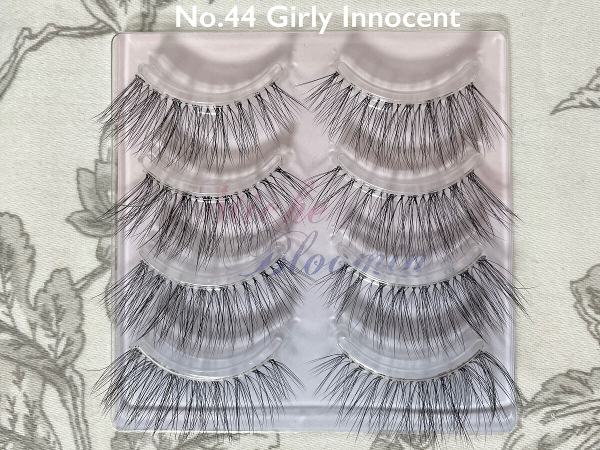 ミッシュブルーミン 3Dアイラッシュライン NO.44 ガーリーイノセント/ミッシュブルーミン/つけまつげを使ったクチコミ（2枚目）