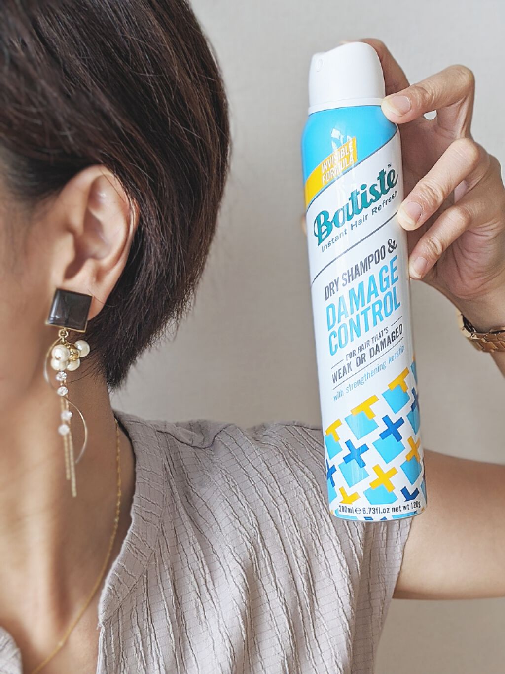 ヘアリフレッシュスプレー ダメージコントロール/バティスト/頭皮ローションを使ったクチコミ（2枚目）