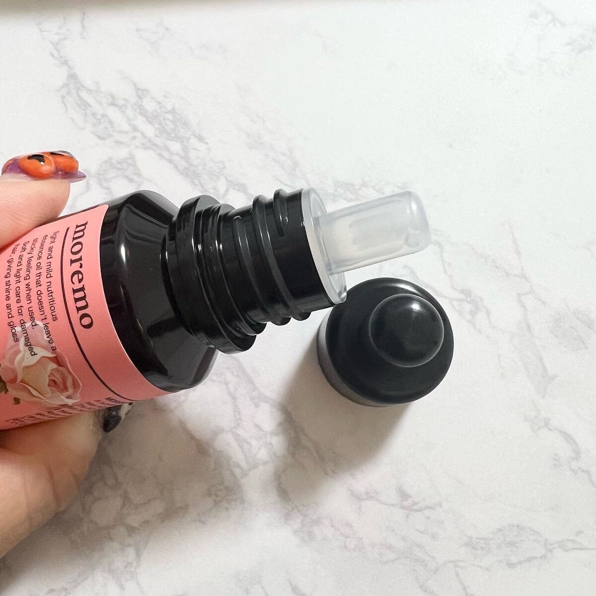 ヘアエッセンスディライトフルオイル 70ml / Hair Essence Delightful Oil 70ml/moremo/ヘアオイルを使ったクチコミ（2枚目）