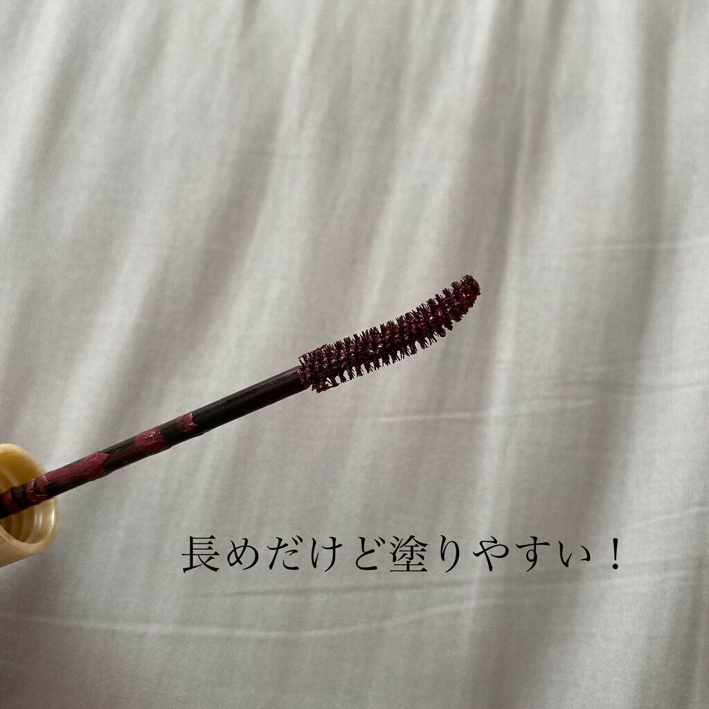 ひとえ・奥ぶたえ用マスカラ 限定色 ダークチェリー/アイプチ®/マスカラを使ったクチコミ（3枚目）