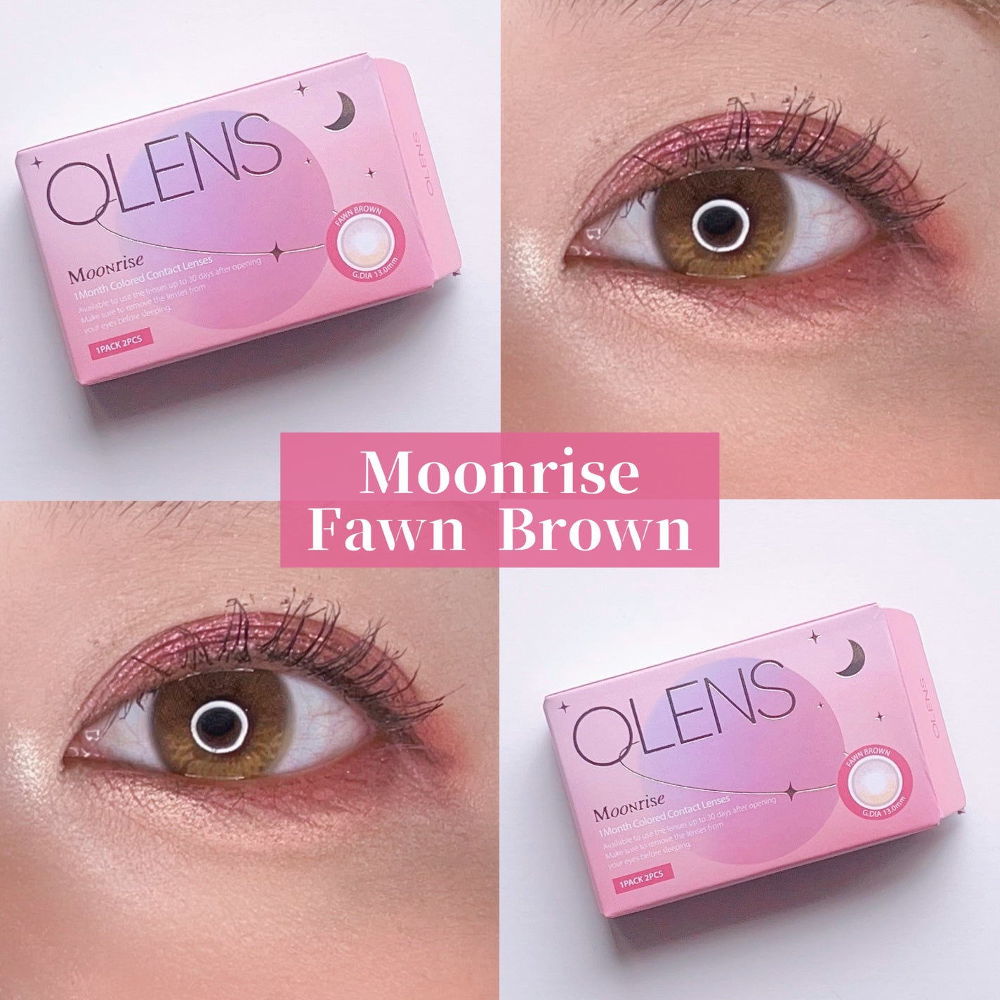 Moonrise 1Month/OLENS/1ヶ月(1MONTH)カラコンを使ったクチコミ(1枚目)