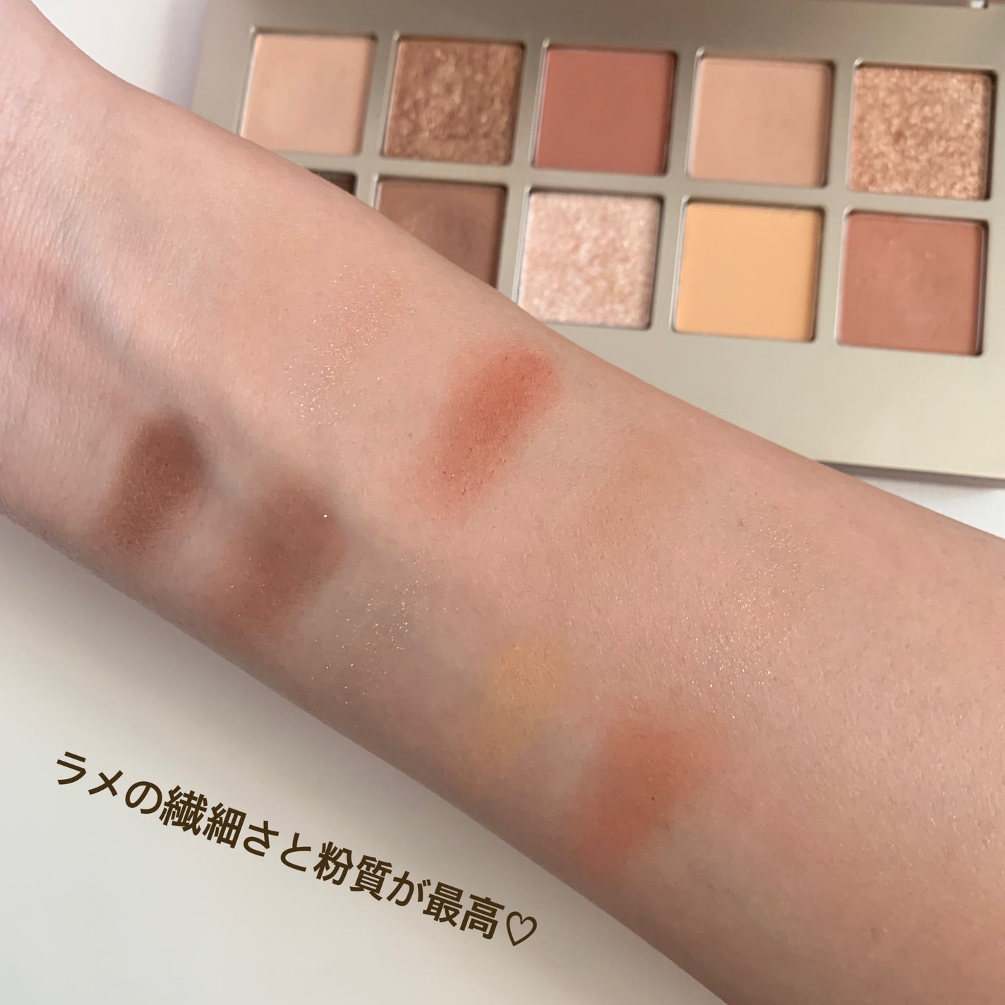 ニューデップスアイシャドウパレット/hince/アイシャドウパレットを使ったクチコミ(2枚目)