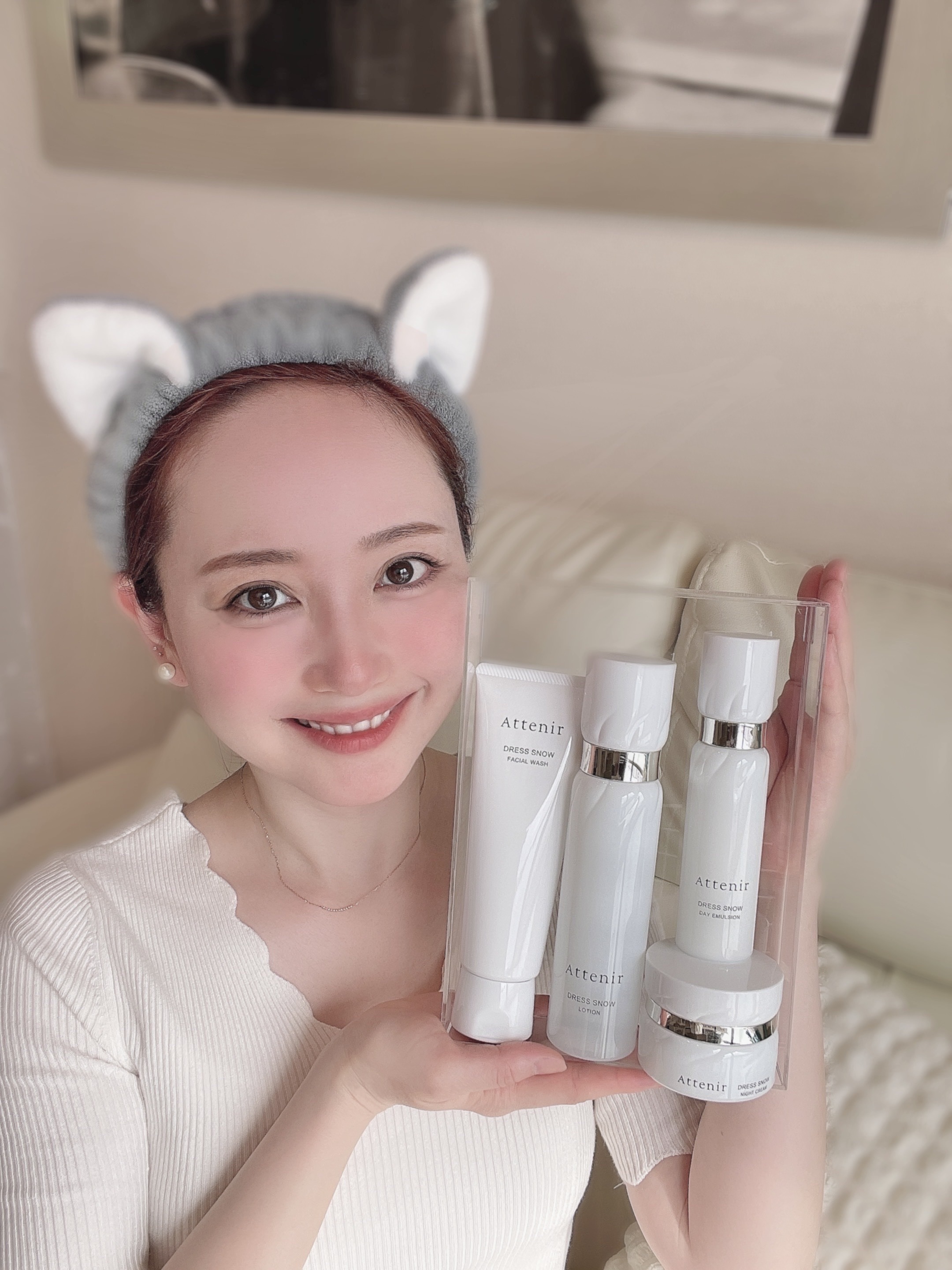 ドレススノー ローション【医薬部外品】 /アテニア/化粧水を使ったクチコミ（1枚目）