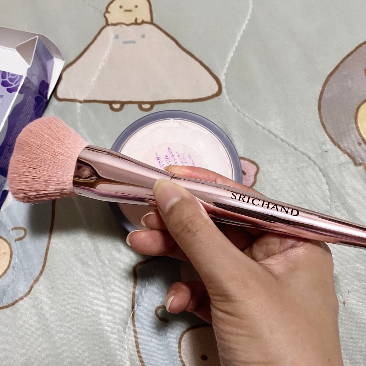 ベアパーフェクト グローイングトランスルーセントパウダー/SRICHAND/ルースパウダーを使ったクチコミ(6枚目)