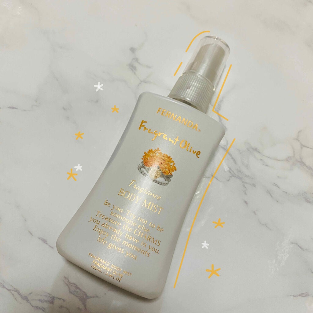 フレグランスボディミスト(フレグラントオリーブ)/フェルナンダ/香水(レディース)を使ったクチコミ(1枚目)