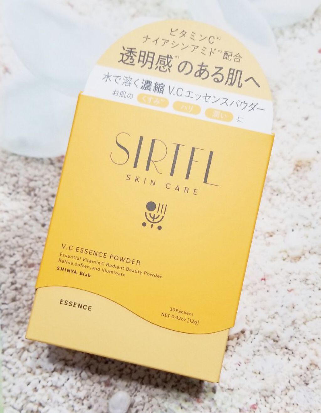 ブライトV.Cエッセンスパウダー/SIRTFL/その他スキンケアを使ったクチコミ(1枚目)