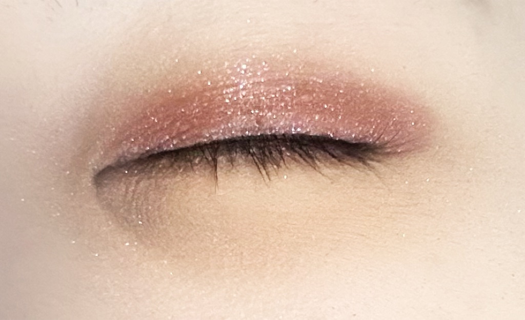 シングル カラー アイシャドウ/ちふれ/単色アイシャドウを使ったクチコミ（3枚目）