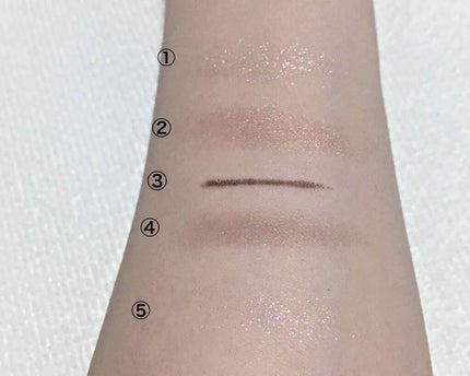 ジューシーピュアアイズ/キャンメイク/アイシャドウパレットを使ったクチコミ(4枚目)