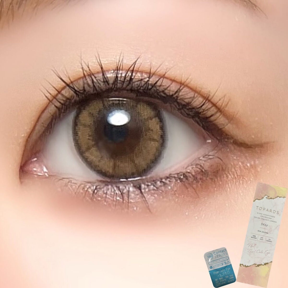 TOPARDS 1day/TOPARDS/ワンデー(1DAY)カラコンを使ったクチコミ(7枚目)