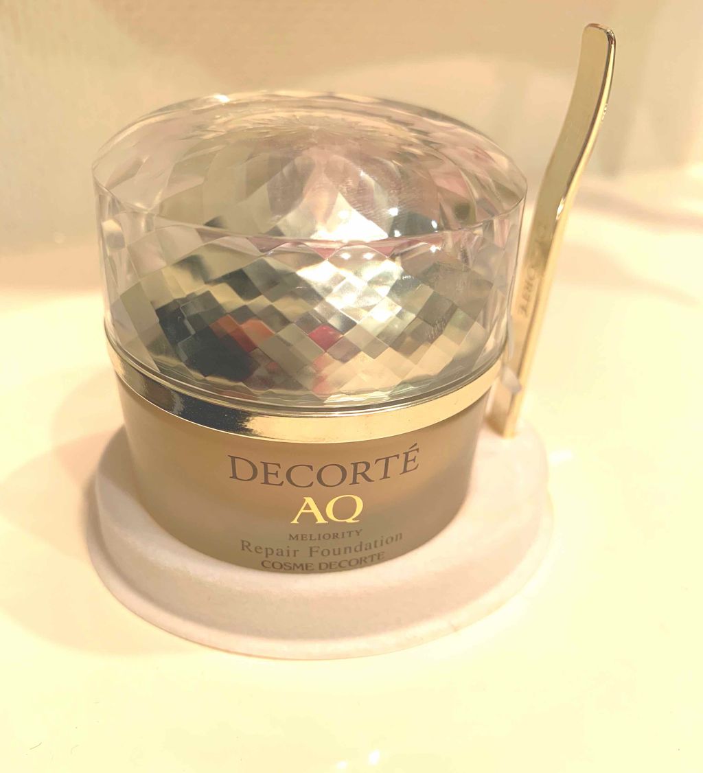 AQ ミリオリティ リペア ファンデーション/DECORTÉ/クリーム・エマルジョンファンデーションを使ったクチコミ（1枚目）