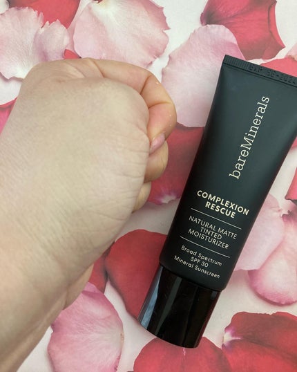 CR ナチュラル マット モイスチャライザー/bareMinerals/クリーム・エマルジョンファンデーションを使ったクチコミ(5枚目)