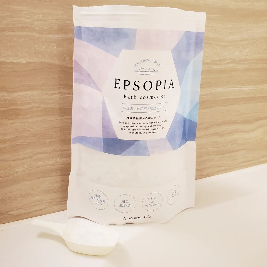 EPSOPIA Bath cosmetics/EPSOPIA/無機塩系入浴剤を使ったクチコミ（1枚目）