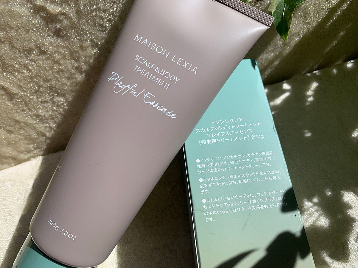 スカルプ＆ボディトリートメント プレイフルエッセンス/MAISON LEXIA/頭皮トリートメントを使ったクチコミ（2枚目）