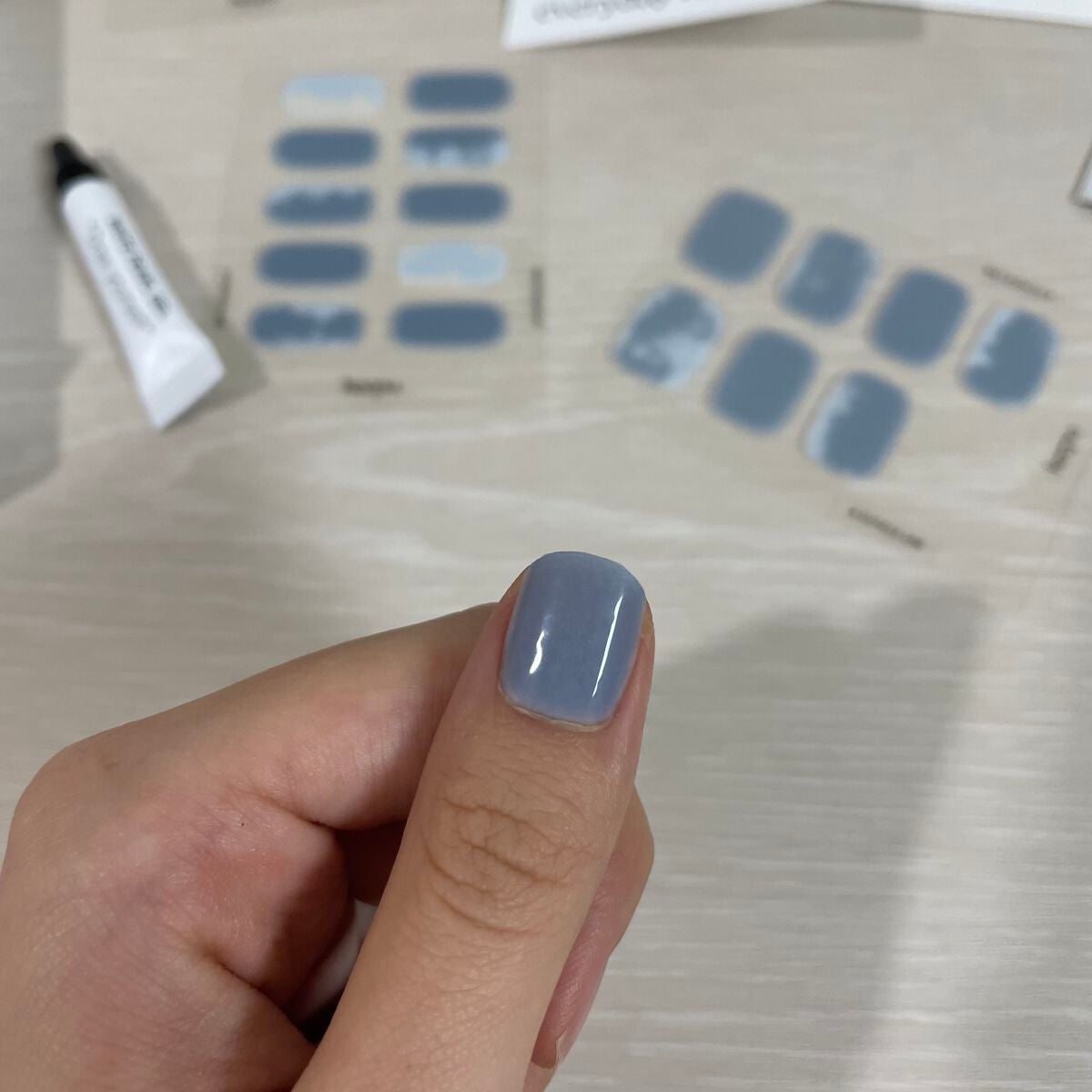 セルフカスタム ネイルシール/KEEPU/ネイルシールを使ったクチコミ(4枚目)