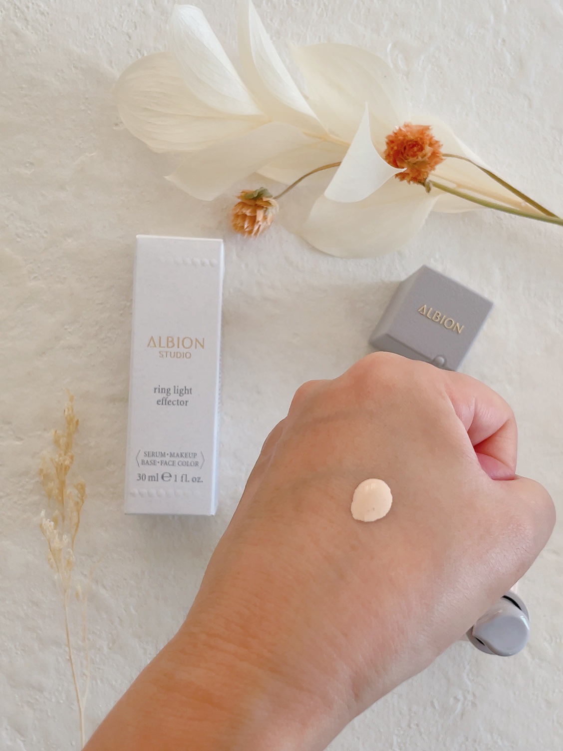 スタジオ リングライト エフェクター/ALBION/化粧下地を使ったクチコミ（3枚目）