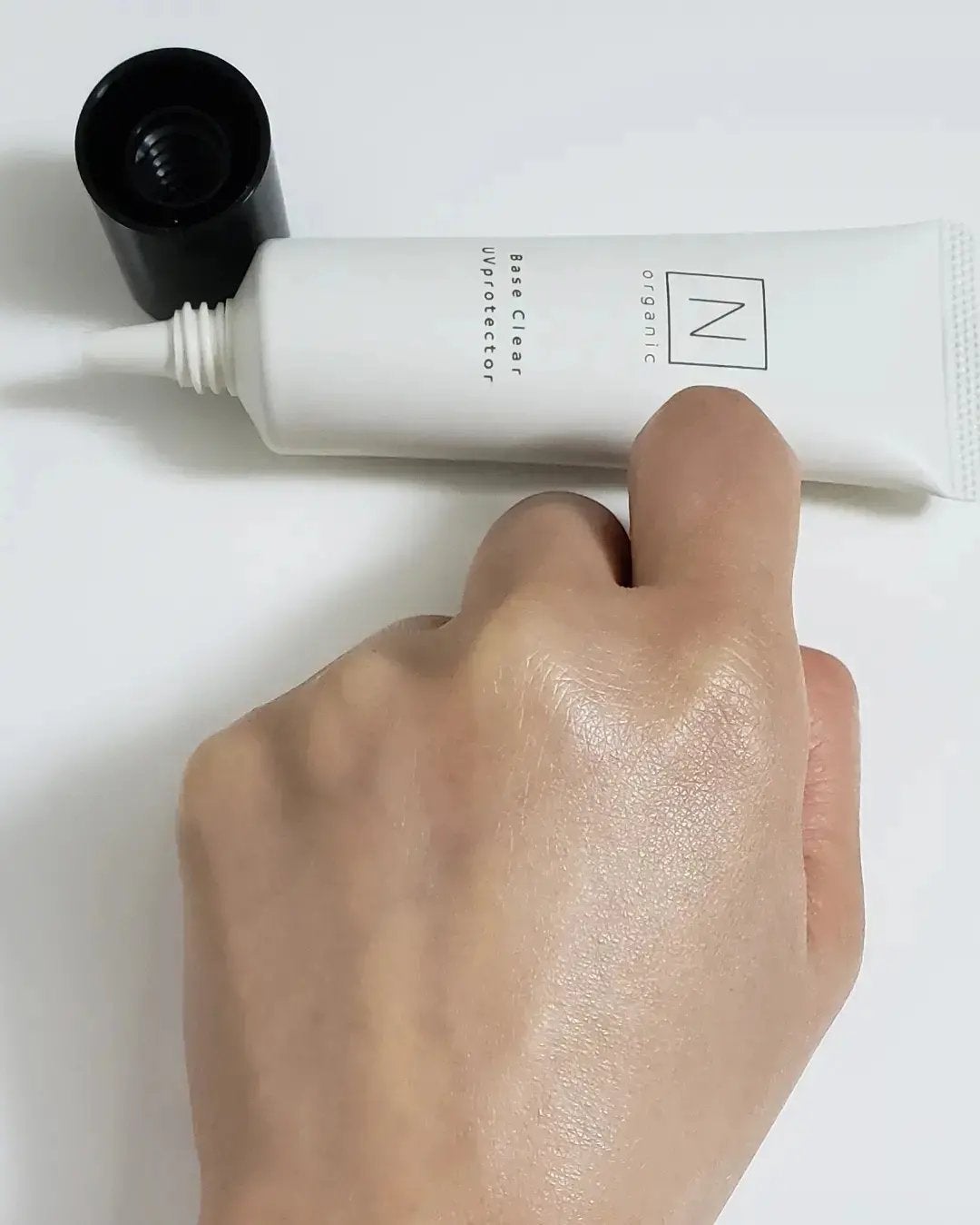 ベース クリアUVプロテクター/N organic/日焼け止めクリームを使ったクチコミ(9枚目)