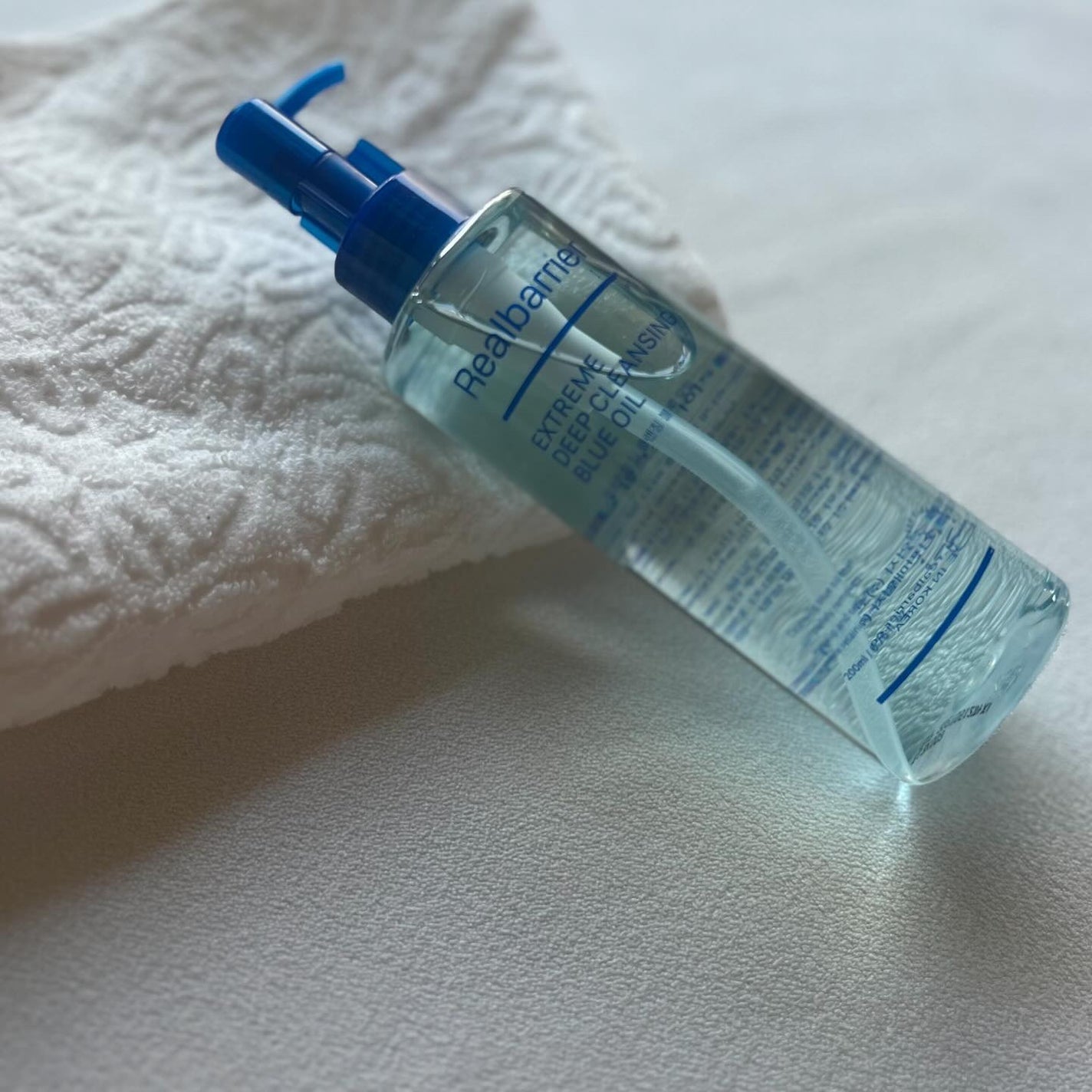 エクストリームディープクレンジングブルーオイル/Real Barrier/オイルクレンジングを使ったクチコミ(1枚目)