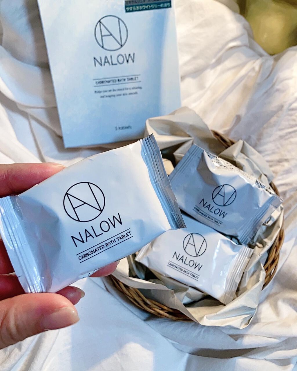 炭酸ソルト入浴料/NALOW/炭酸系入浴剤を使ったクチコミ（2枚目）