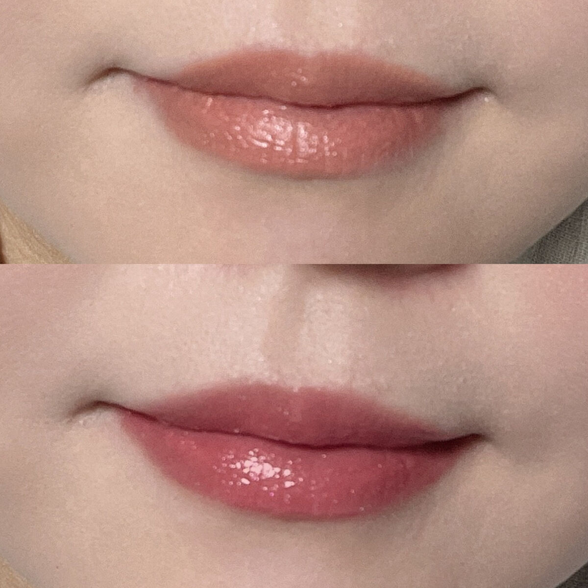 ルージュ ディオール 424 ヌード フォーヴ サテン（生産終了）/Dior/口紅を使ったクチコミ（3枚目）