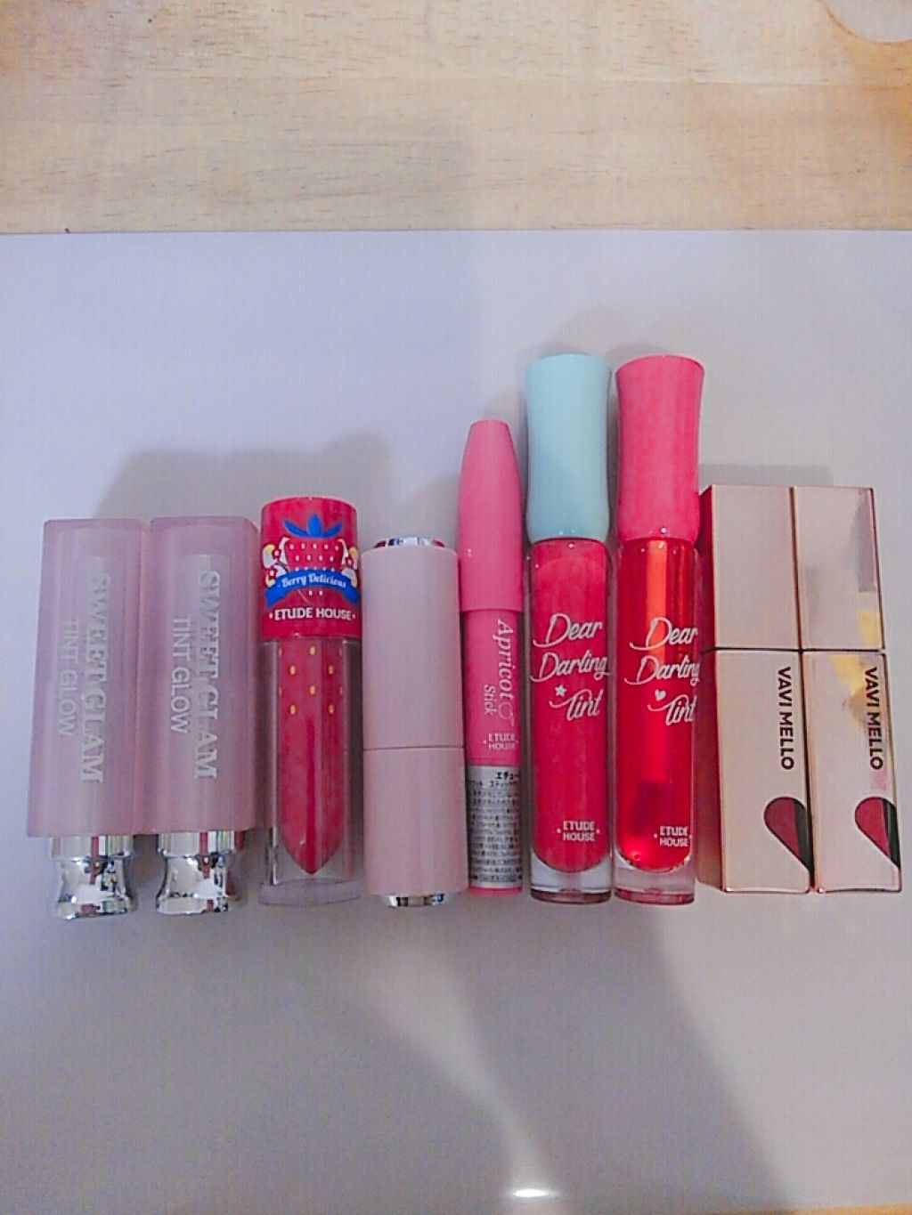 深雪 on LIPS 「私が持っている韓国コスメのリップ💄です左からSecretKey..」(1枚目)