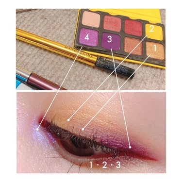 EyeShadow Palette Petit PRO/VISEART/アイシャドウパレットを使ったクチコミ（3枚目）