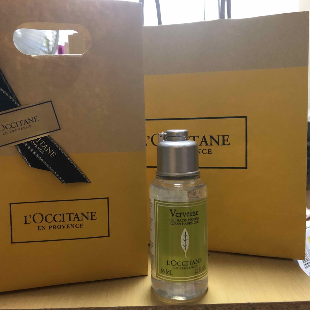 ヴァーベナ クリーンハンドジェル/L'OCCITANE/ハンドジェルを使ったクチコミ（1枚目）