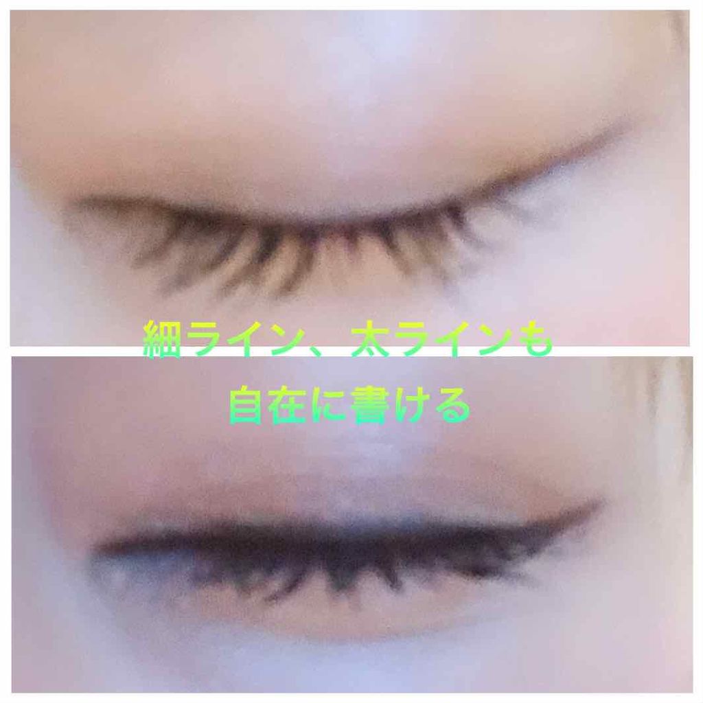 スナイプジェルライナー/インテグレート/ジェルアイライナーを使ったクチコミ(3枚目)