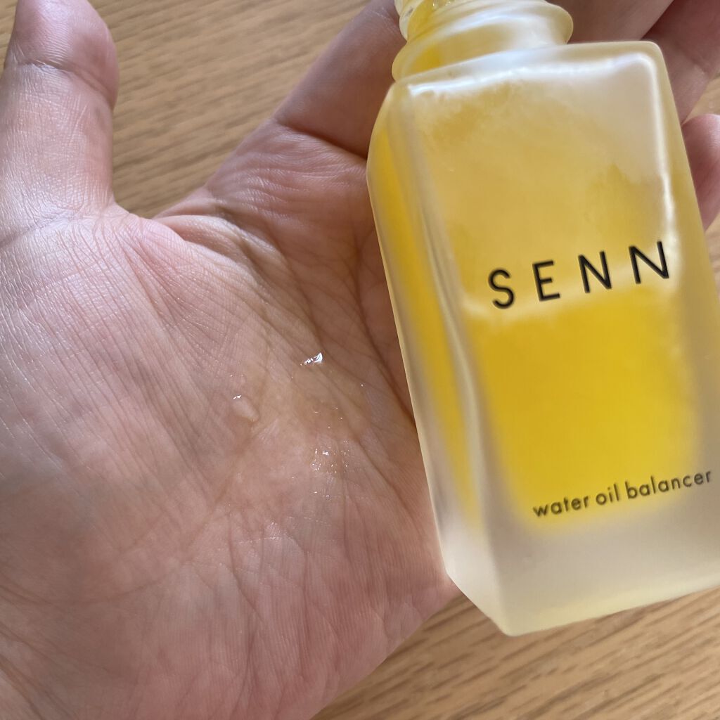 ウォーターオイルバランサー 乾燥／白/SENN/オールインワン化粧品を使ったクチコミ（2枚目）