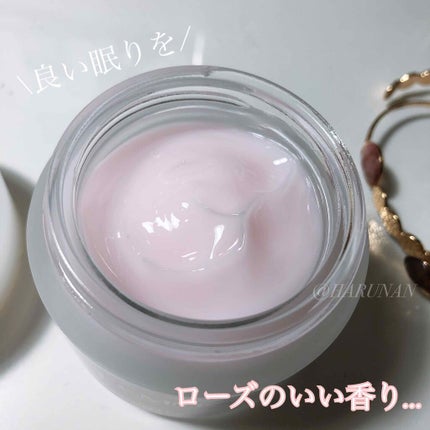 ローズウォーター スリーピングマスク/FEMMUE/フェイスクリームを使ったクチコミ(2枚目)