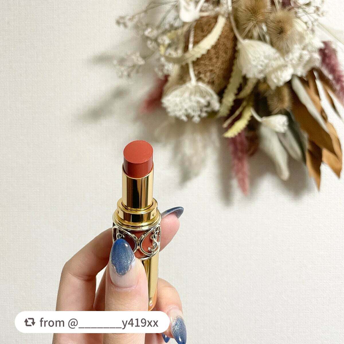 ルージュ ヴォリュプテ シャイン/YVES SAINT LAURENT BEAUTE/口紅を使ったクチコミ(1枚目)