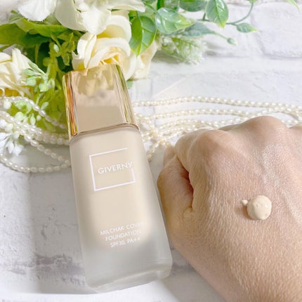 密着カバーファンデーション/GIVERNY/リキッドファンデーションを使ったクチコミ(5枚目)