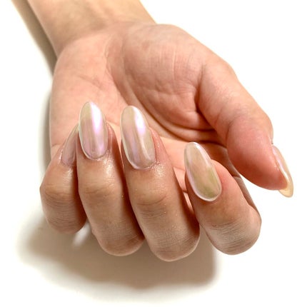 レトロリフレクションスペクトラムグリッター/MATIERE/ネイルチップ・パーツを使ったクチコミ(7枚目)