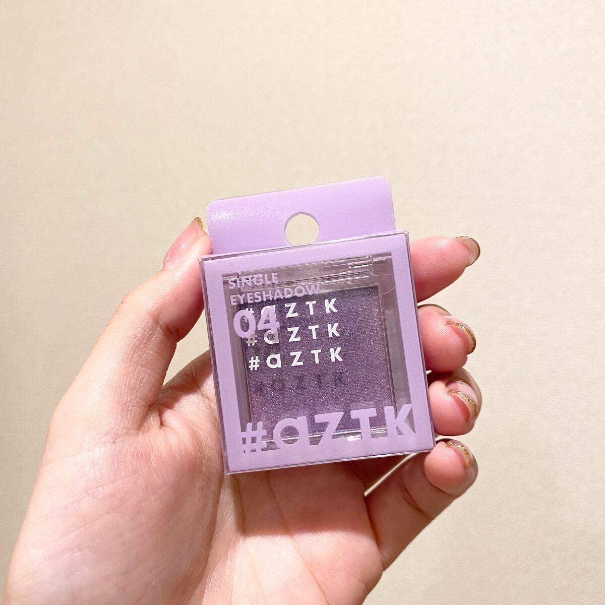 シングルアイシャドウ/aZTK/単色アイシャドウを使ったクチコミ(1枚目)