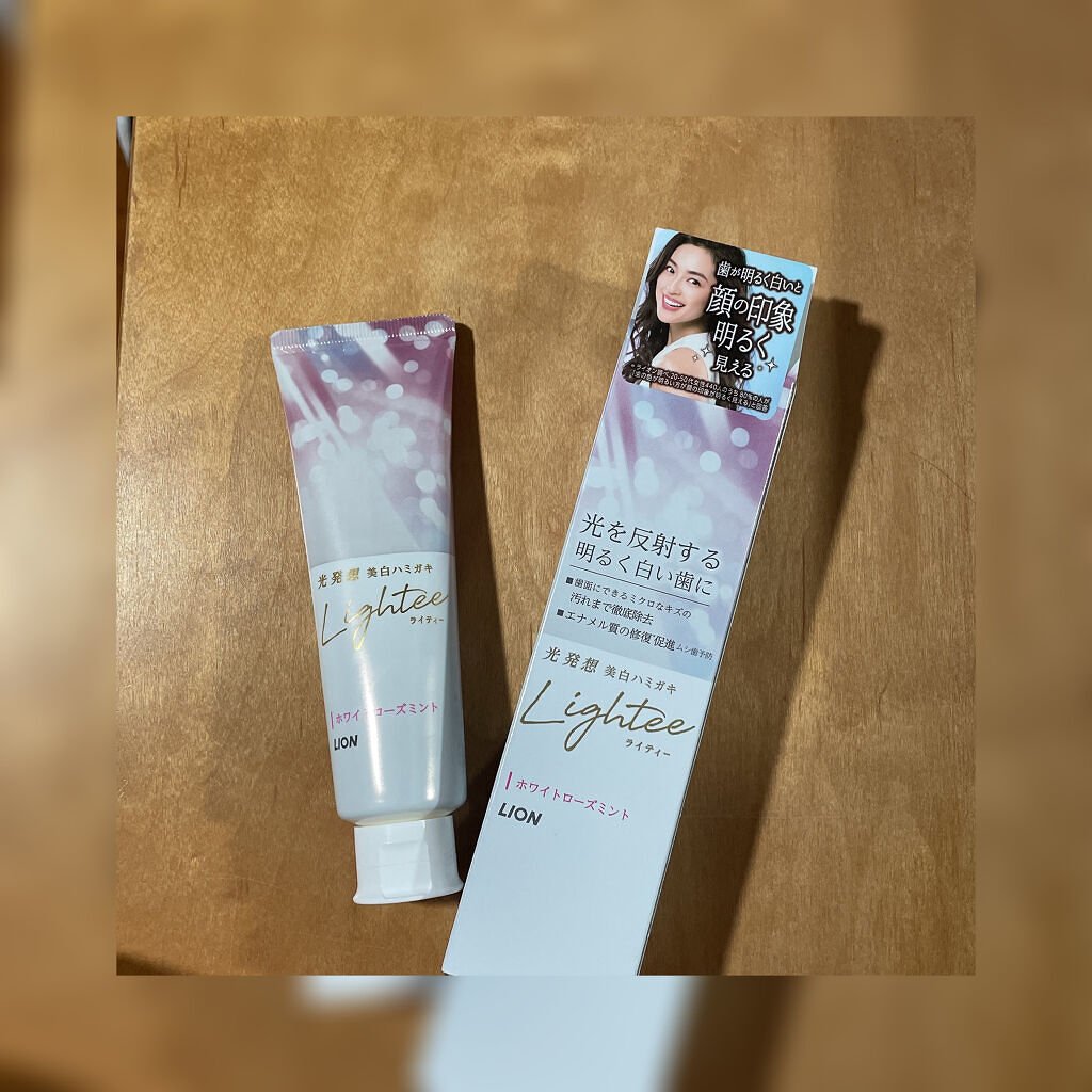 Lighteeハミガキ /ライオン/歯磨き粉を使ったクチコミ（1枚目）