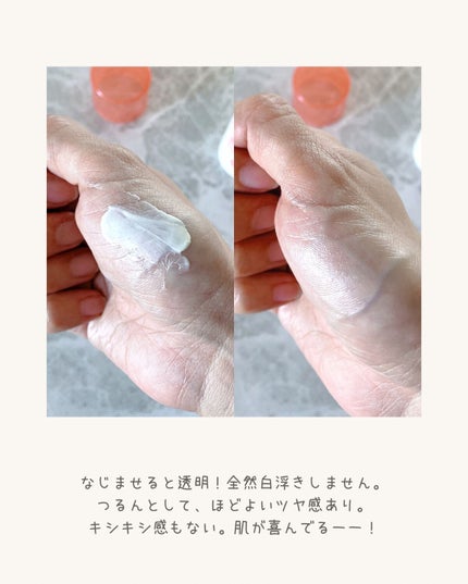 UVディフェンスモイストクリーム/By Wishtrend/日焼け止めクリームを使ったクチコミ(4枚目)