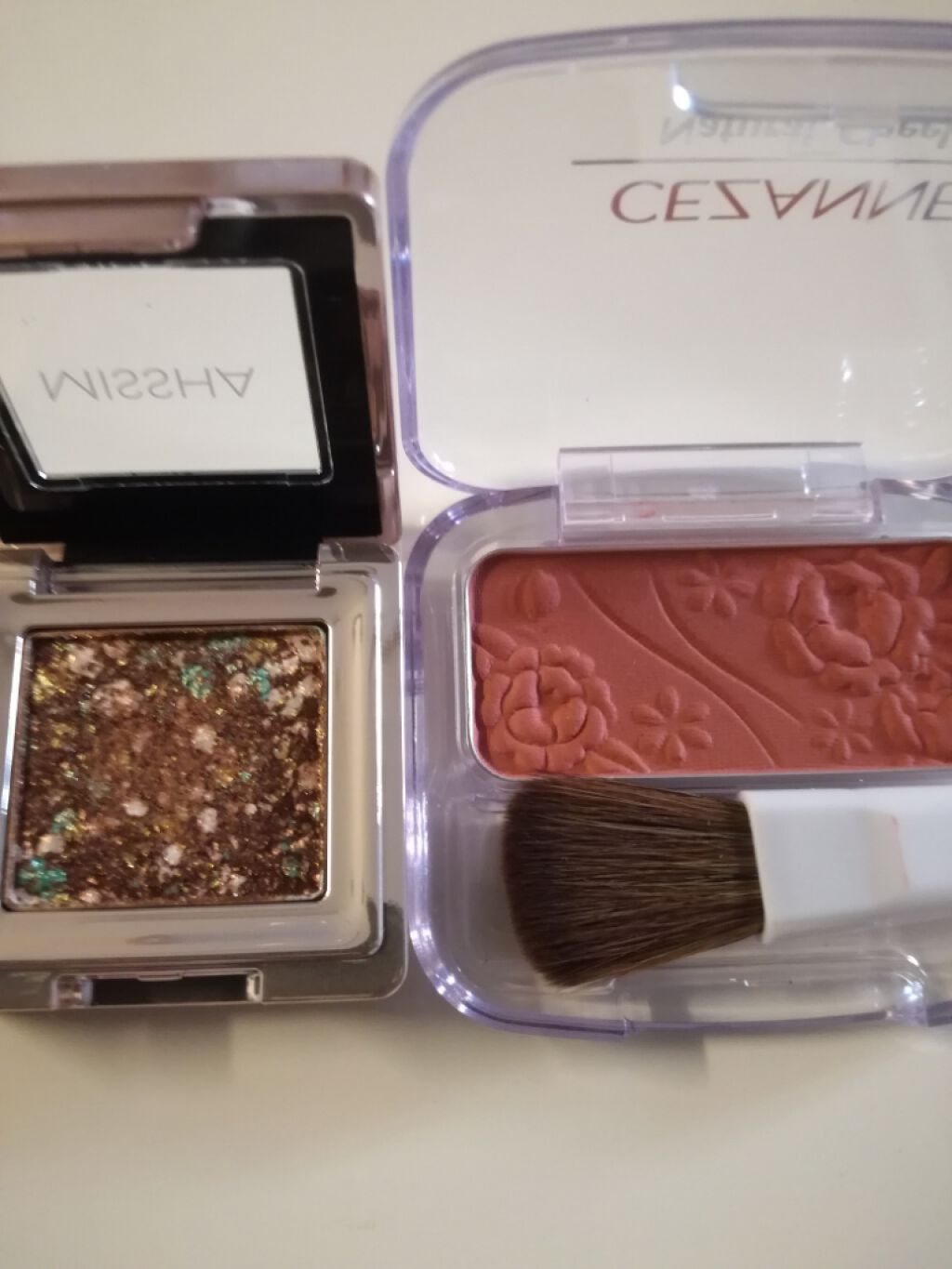 ナチュラル チークN/CEZANNE/パウダーチークを使ったクチコミ(2枚目)