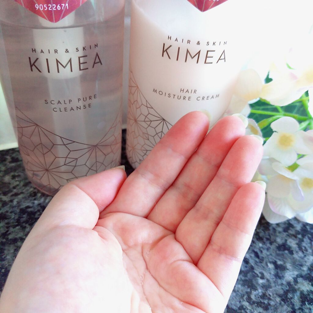 スカルプピュアクレンズ／ヘアモイスチャークリーム/ヘア＆スキン キメア/市販シャンプーを使ったクチコミ（3枚目）