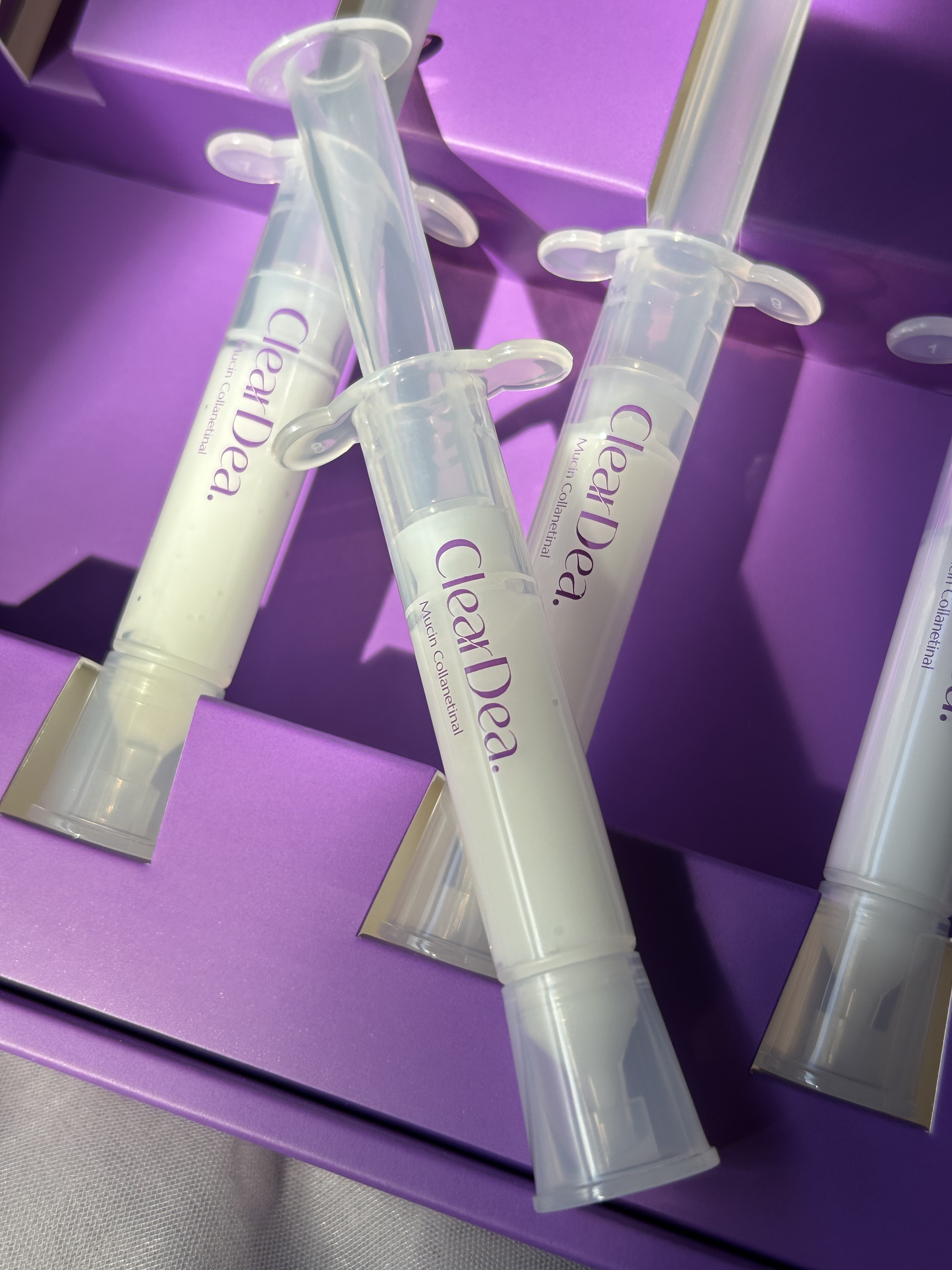 ミューシンコラーゲンコラネティナルリンクルショット/ClearDea./美容液を使ったクチコミ（3枚目）