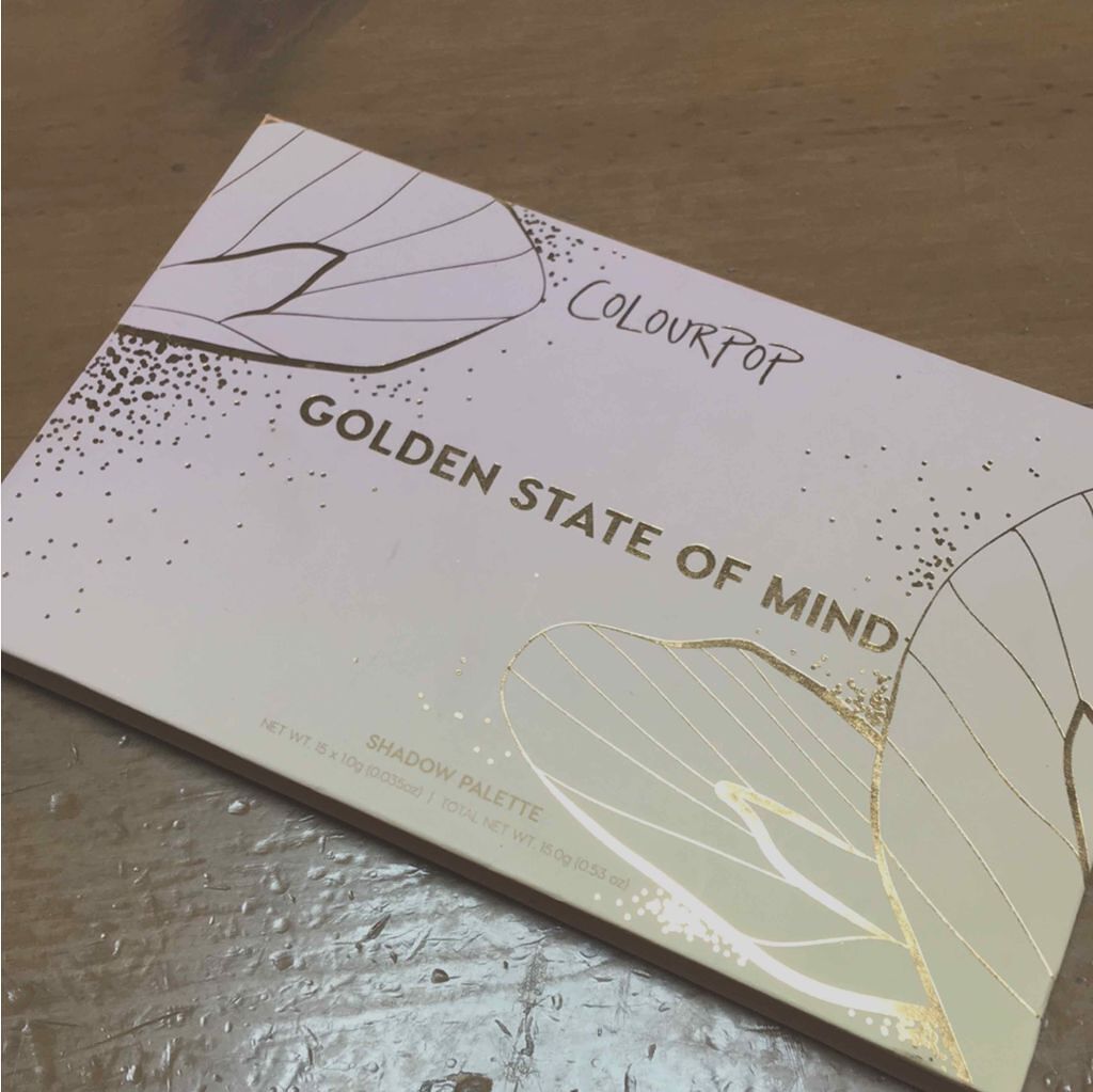 GOLDEN STATE OF MIND/ColourPop/アイシャドウパレットを使ったクチコミ（1枚目）