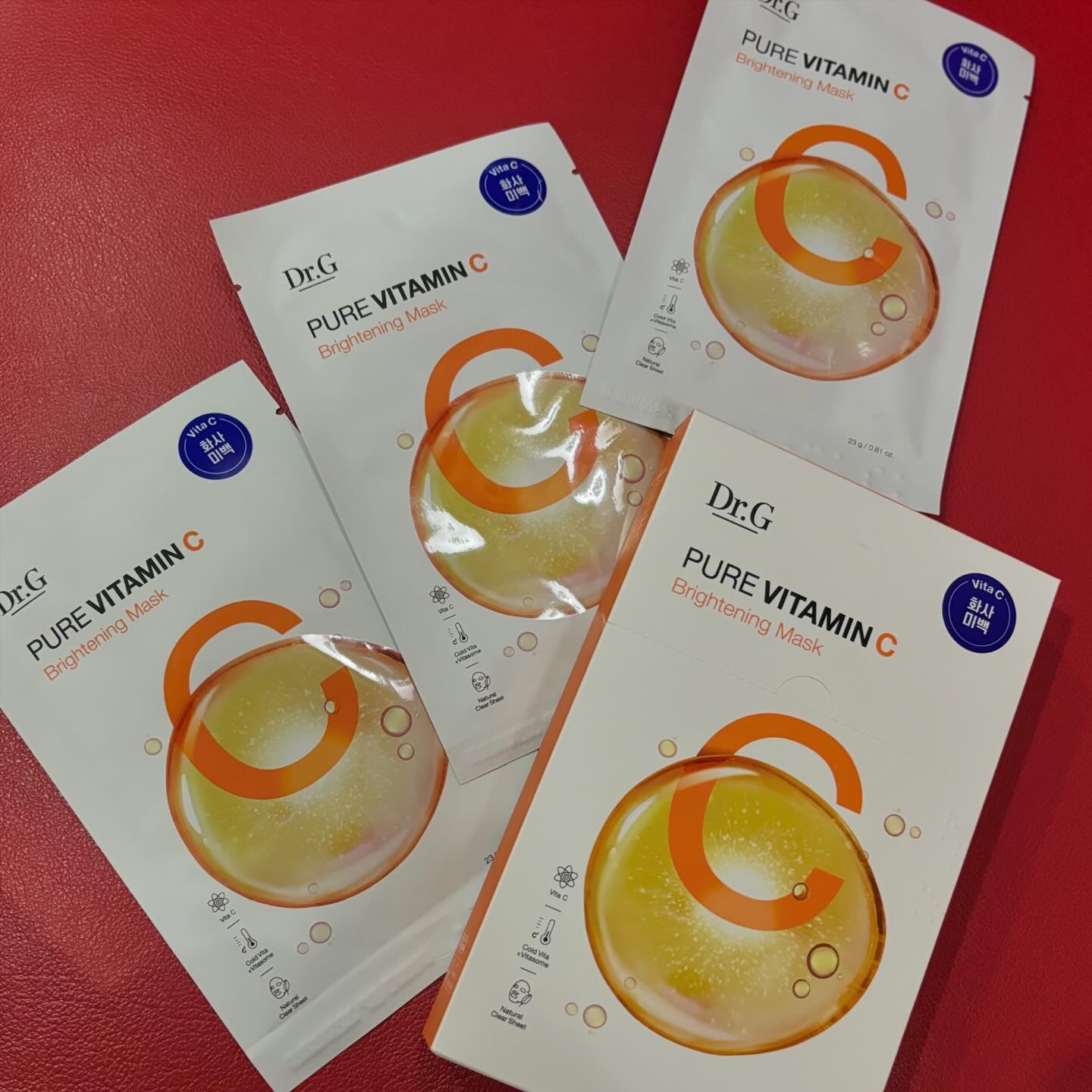ドクタージー ピュア ビタミンC ブライトニングマスク/Dr.G/シートマスク・パックを使ったクチコミ（3枚目）