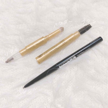 パウダー&ペンシル アイブロウEX/excel/アイブロウペンシルを使ったクチコミ(3枚目)