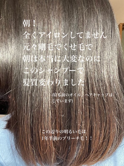 ウォーターコンク モイストシャンプー/ヘアトリートメント/ululis/市販シャンプーを使ったクチコミ(3枚目)