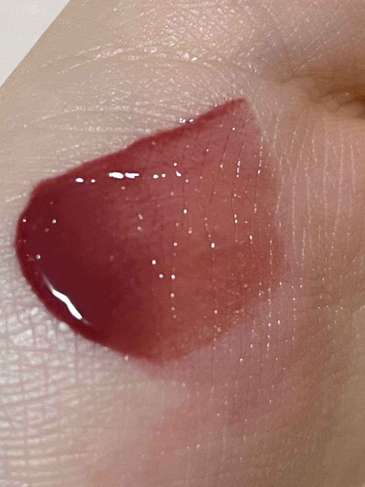 グラッセリップティント/mude./リップティントを使ったクチコミ（3枚目）