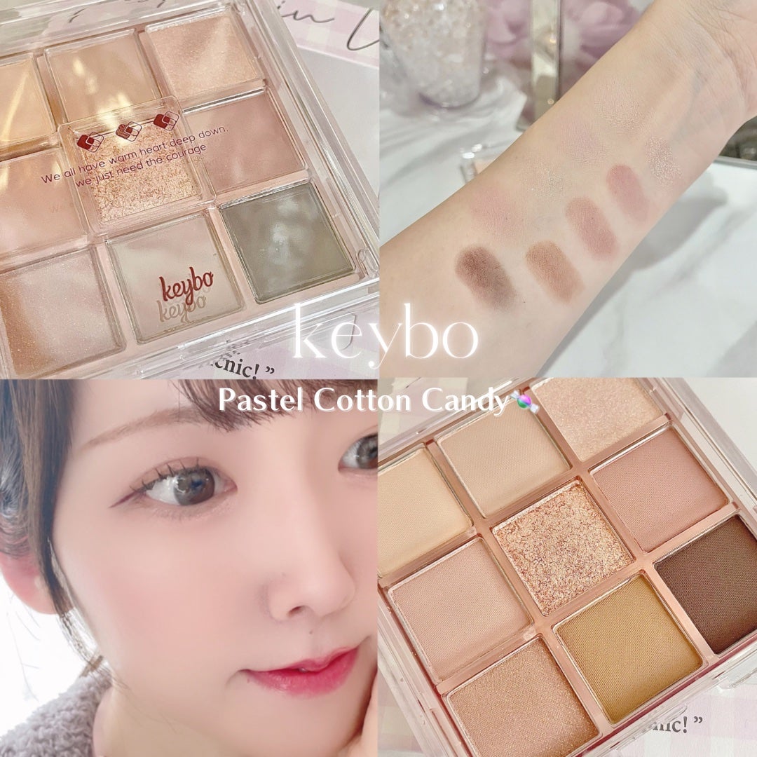 KEYBO FALL IN LOVE SHADOW PALETTE/keybo/アイシャドウパレットを使ったクチコミ(1枚目)
