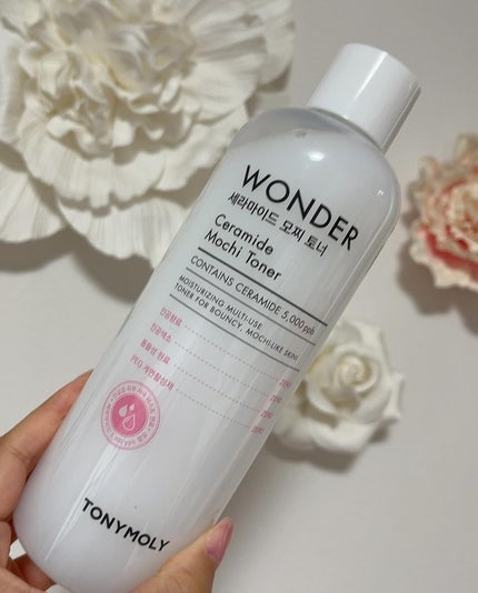 Wonder Ceramide Mochi Toner(トニーモリーワンダーCモチトナー)/TONYMOLY/化粧水を使ったクチコミ(3枚目)
