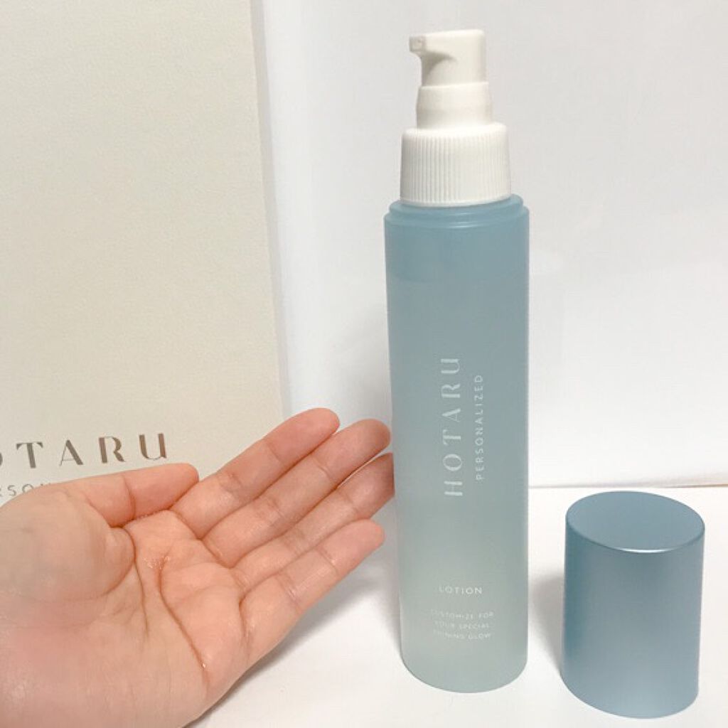 HOTARU PERSONALIZED LOTION/MOISTURIZER /HOTARU PERSONALIZED/スキンケアキットを使ったクチコミ(5枚目)