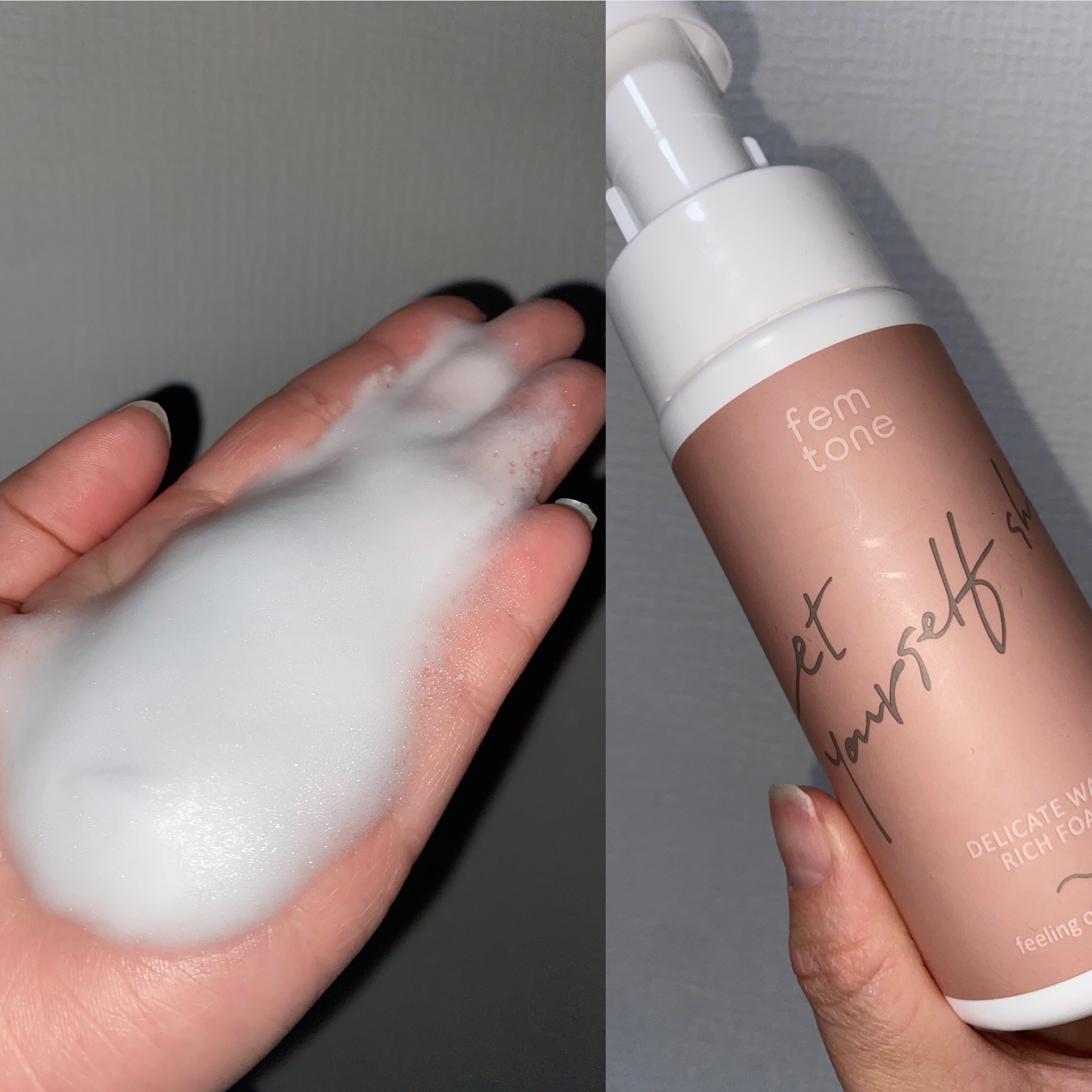 デリケートウォッシュ リッチフォームAY/fem tone/デリケートゾーンケアを使ったクチコミ（1枚目）