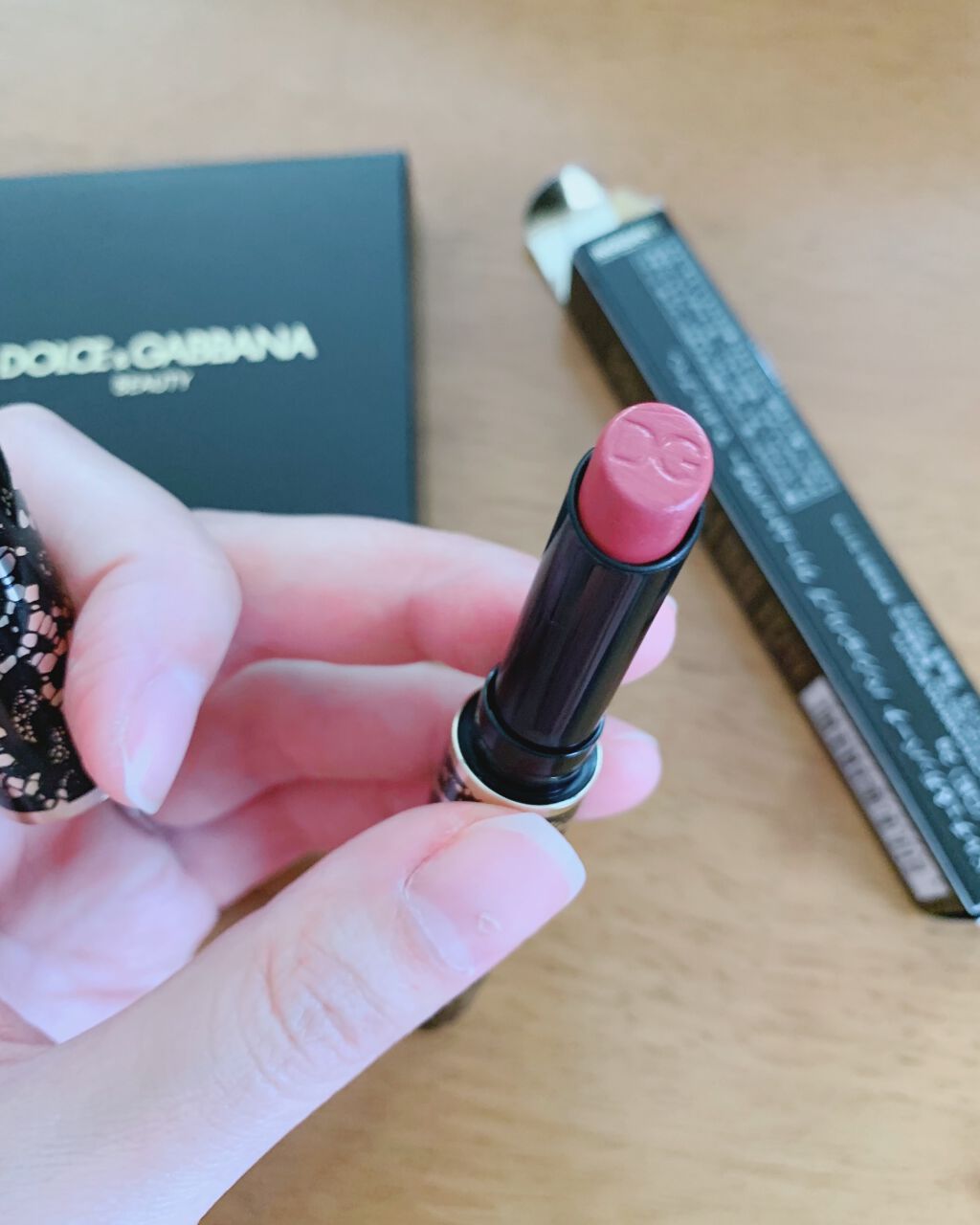 パッションリップ クリームトゥパウダー マットリップペン/DOLCE&GABBANA BEAUTY/口紅を使ったクチコミ(1枚目)